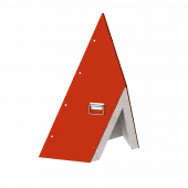 Пирамида для гидранта пожарного (750х750х900) утепленная (в разрезе)